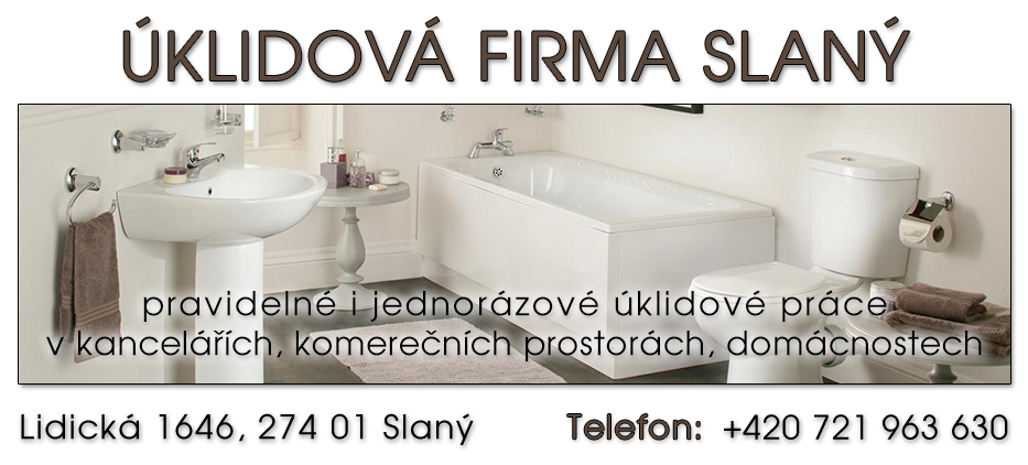 úklid Slaný, úklidové práce